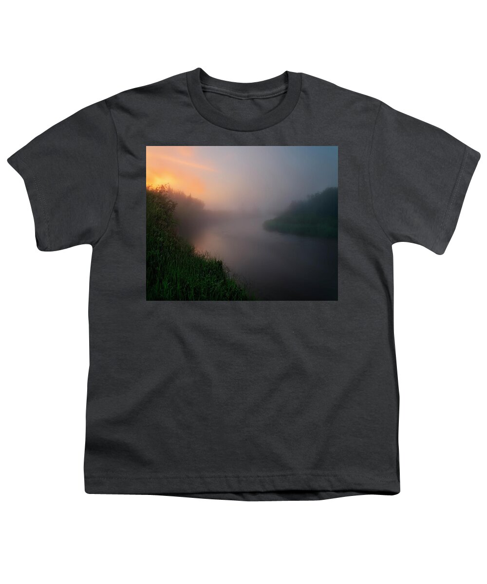 Landscape Youth T-Shirt featuring the photograph Early In The Morning by Dan Jurak