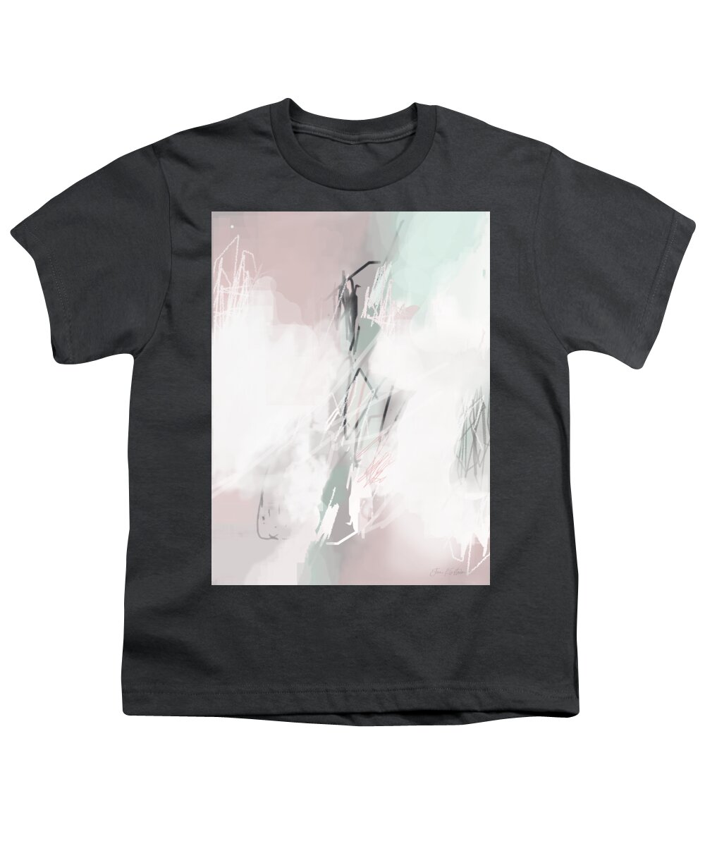 Painting Youth T-Shirt featuring the digital art Emerging by Janis Kirstein