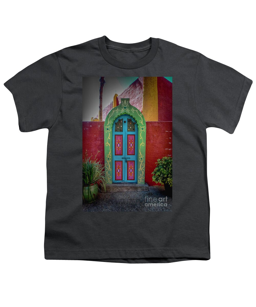 Entry Youth T-Shirt featuring the photograph Enter by Judy Hall-Folde