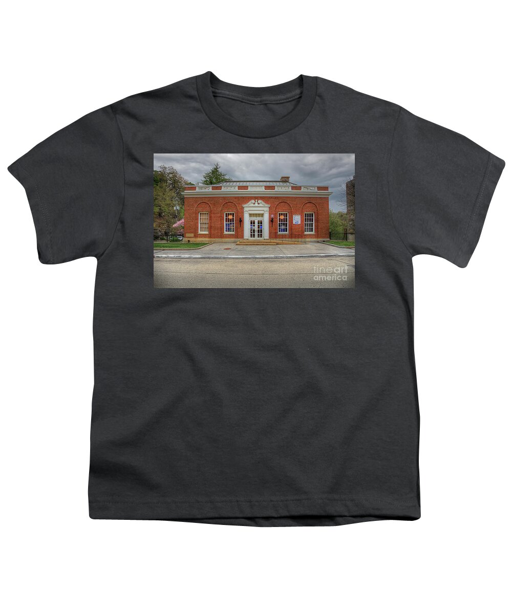 Travel Youth T-Shirt featuring the photograph Eureka Springs Post Office by Larry Braun