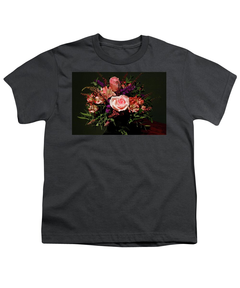 Floral Youth T-Shirt featuring the photograph Evening Bouquet by Gina Fitzhugh
