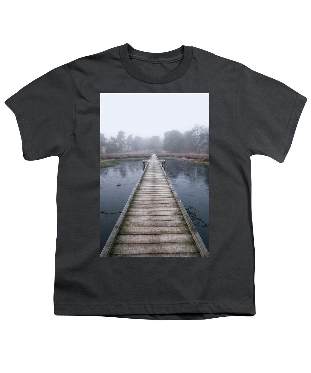 Nationaal Youth T-Shirt featuring the photograph Faces Of Maasduinen 16 by Jaroslav Buna