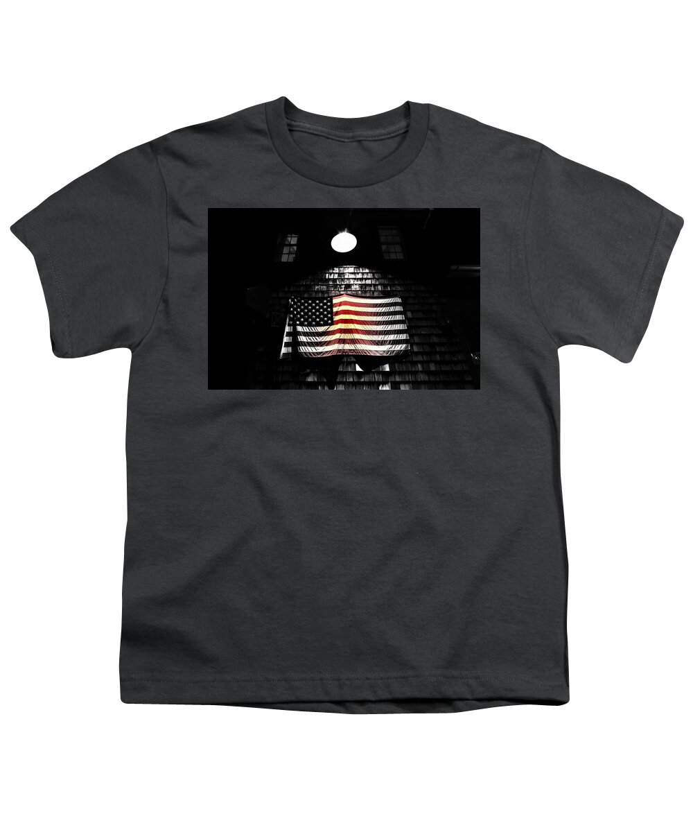 Flag Youth T-Shirt featuring the photograph Fading by Tim Kuret