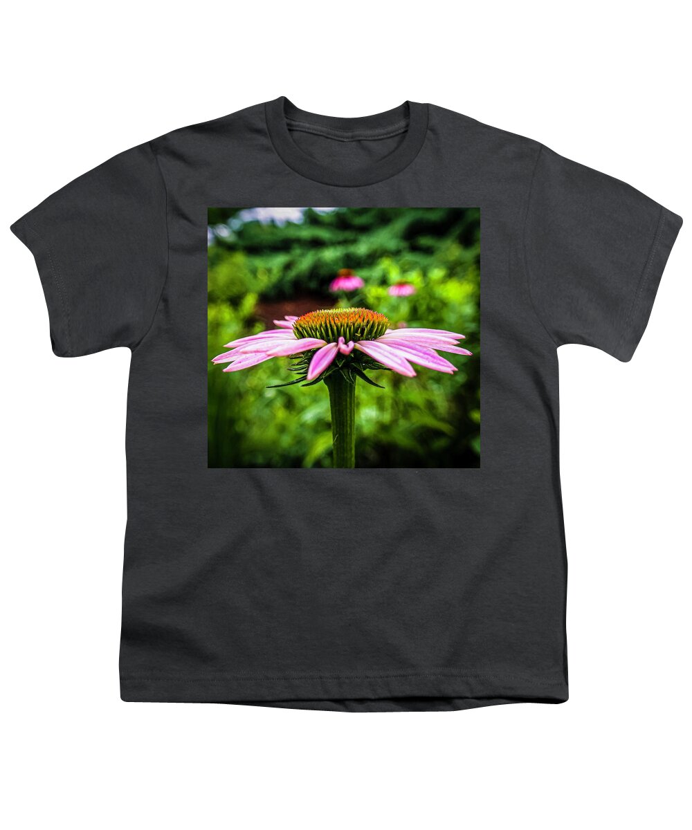 Flower Youth T-Shirt featuring the photograph Flower after the rain by Rick Nelson
