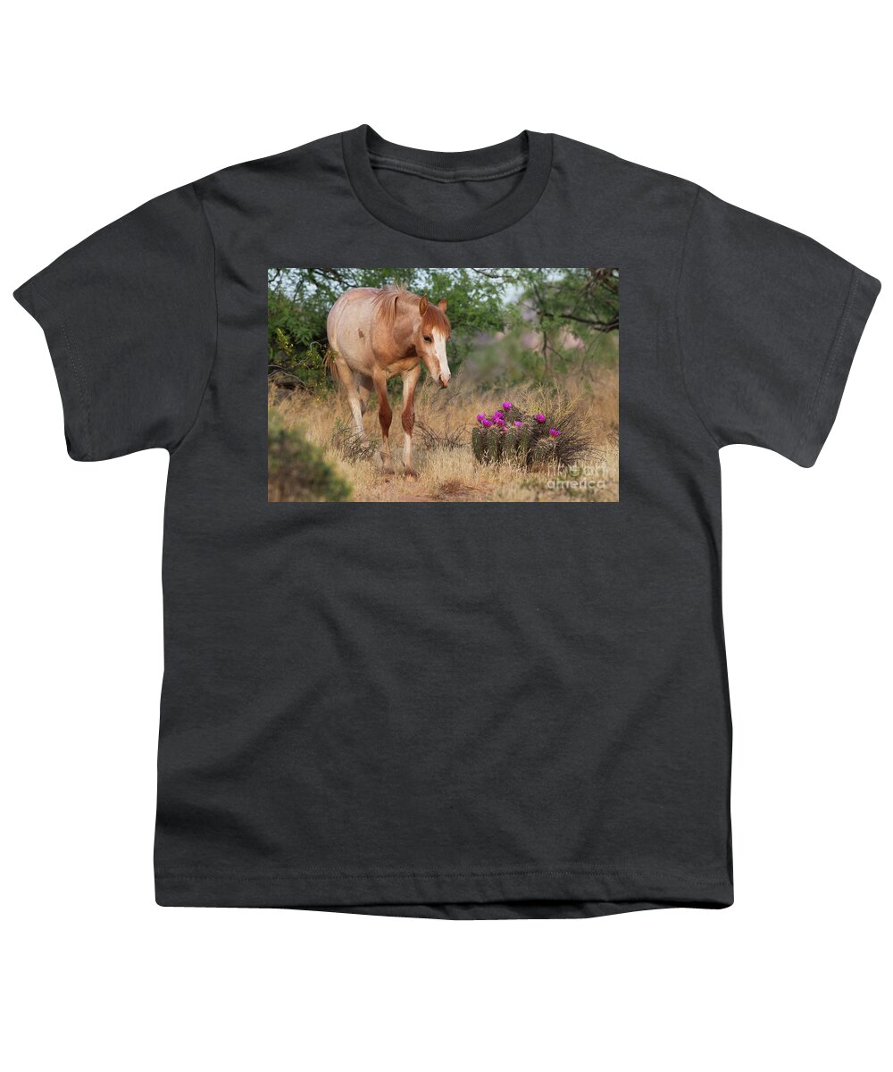 Yearling Youth T-Shirt featuring the photograph Flowers by Shannon Hastings