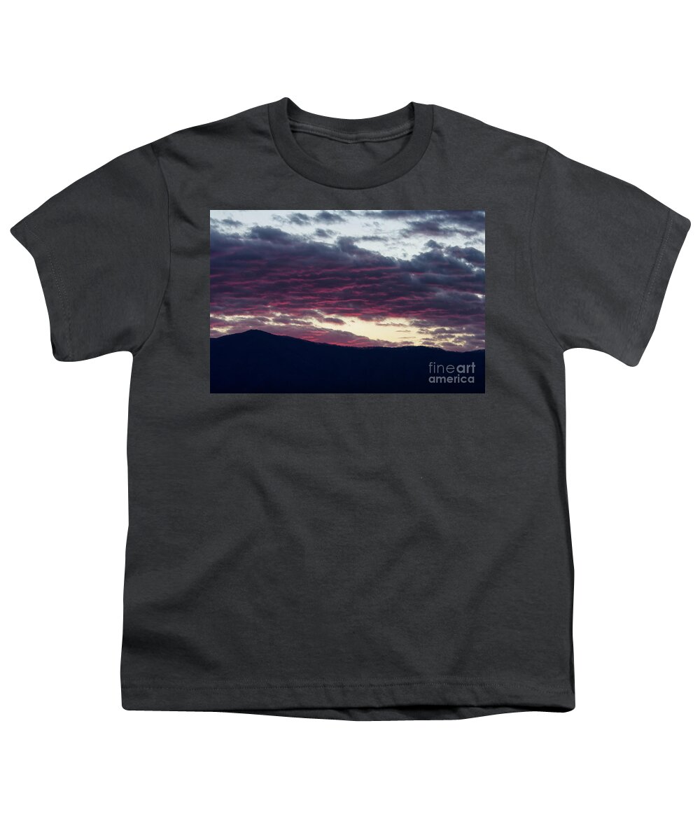 Sunrise Youth T-Shirt featuring the photograph Foothills Sunrise 1 by Phil Perkins
