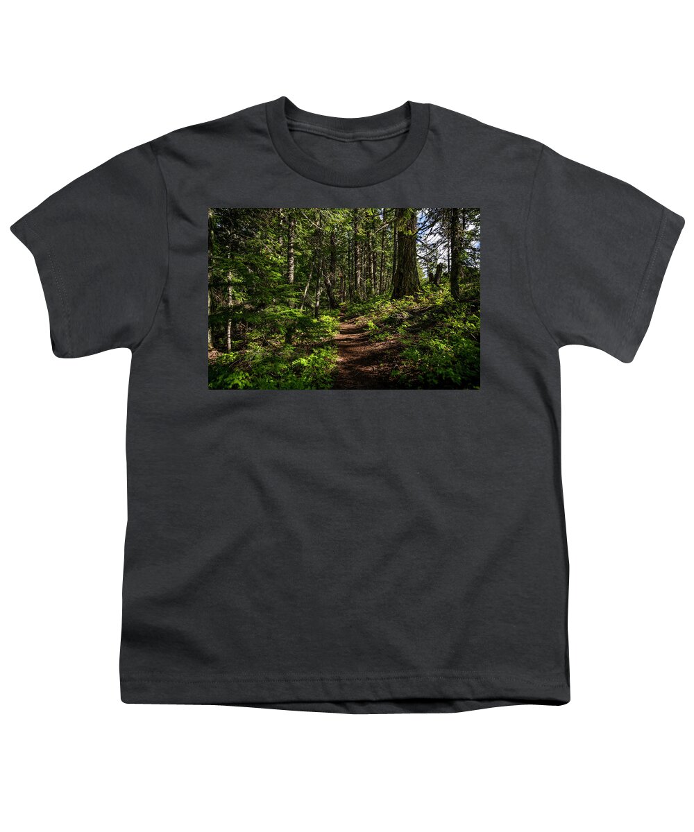 Walkway Youth T-Shirt featuring the photograph Footpath by Pelo Blanco Photo