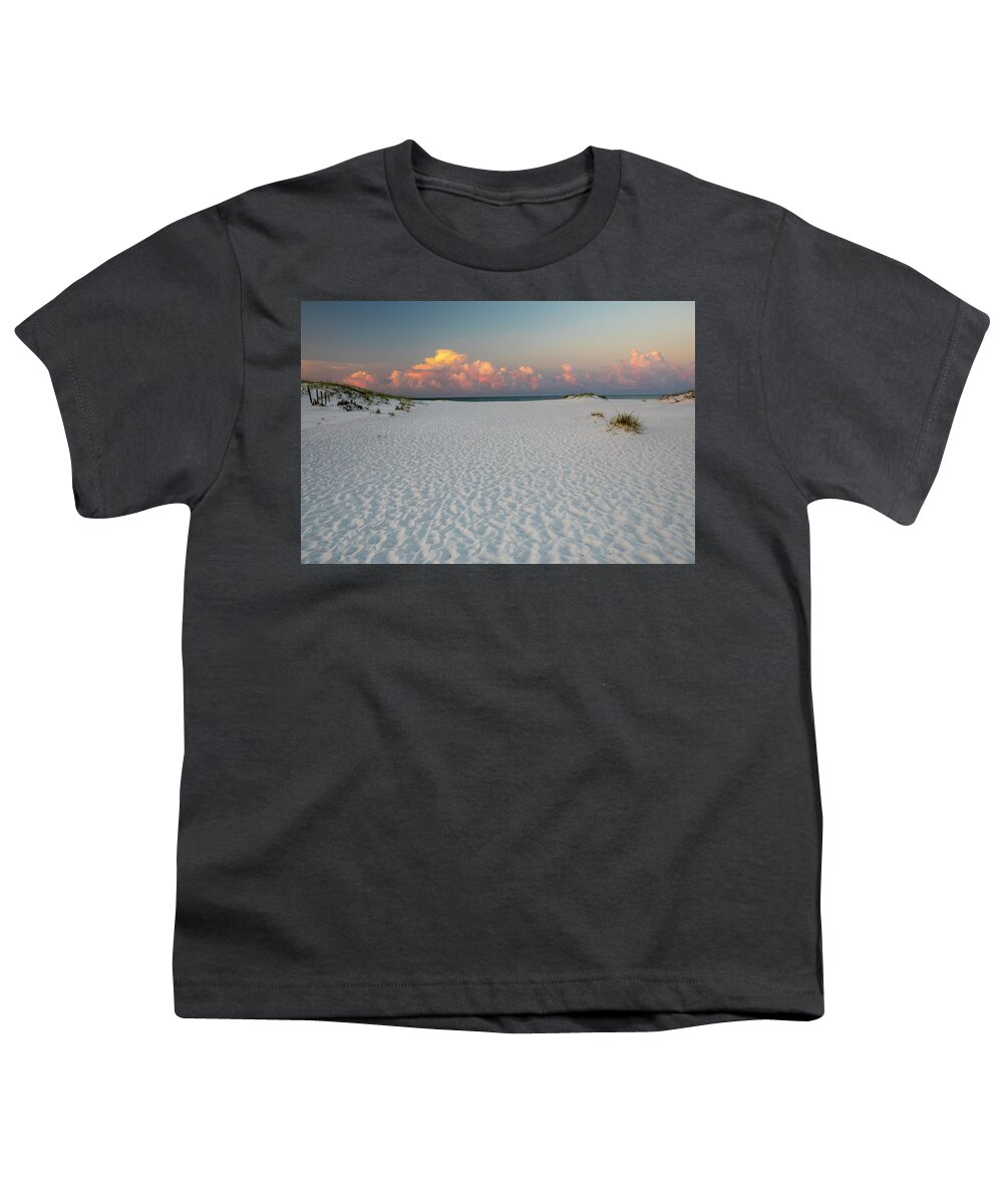 Fort Walton Beach White Sand Sunrise Youth T-Shirt featuring the photograph Fort Walton Beach White Sand Sunrise by Dan Sproul