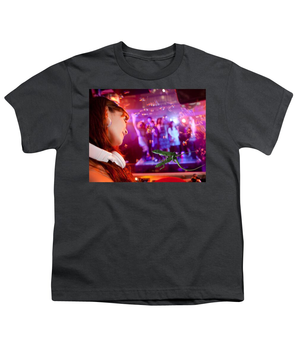 Nightclub Youth T-Shirt featuring the photograph Freaky in da Club by Lee Darnell