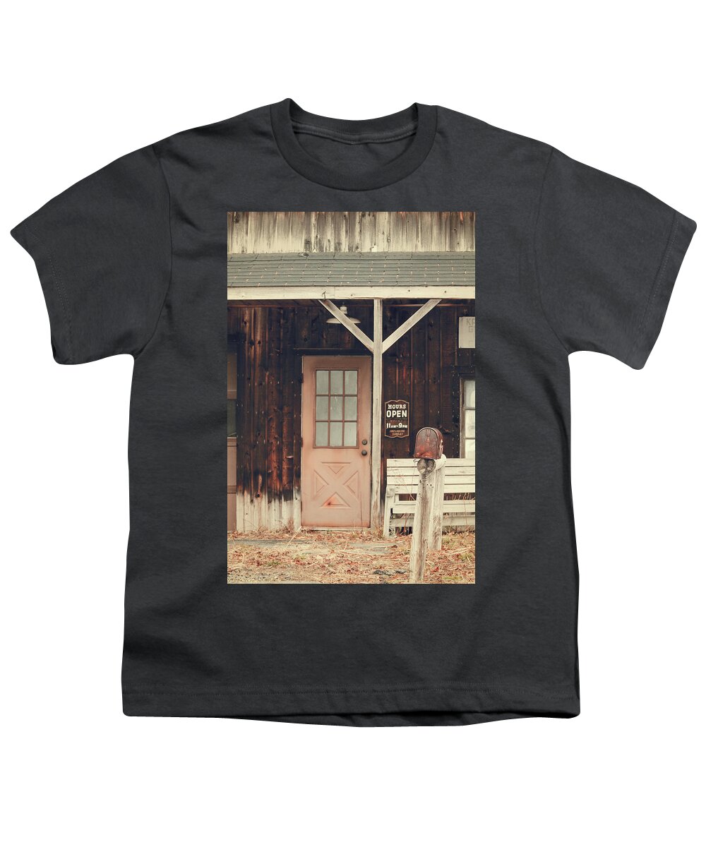 General Country Store Youth T-Shirt featuring the photograph General Country Store by Karol Livote