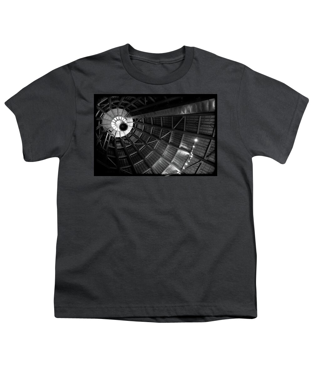 Glassblowing Youth T-Shirt featuring the photograph Glassblowing Museum Tacoma by Mike Bergen
