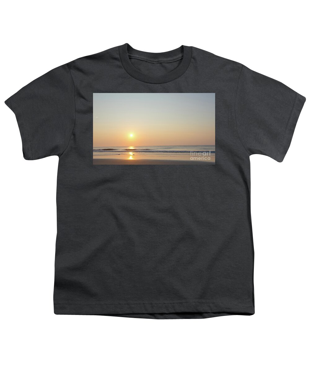 Hilton Head Youth T-Shirt featuring the photograph Hilton Head Sunrise 7 by Andrea Anderegg