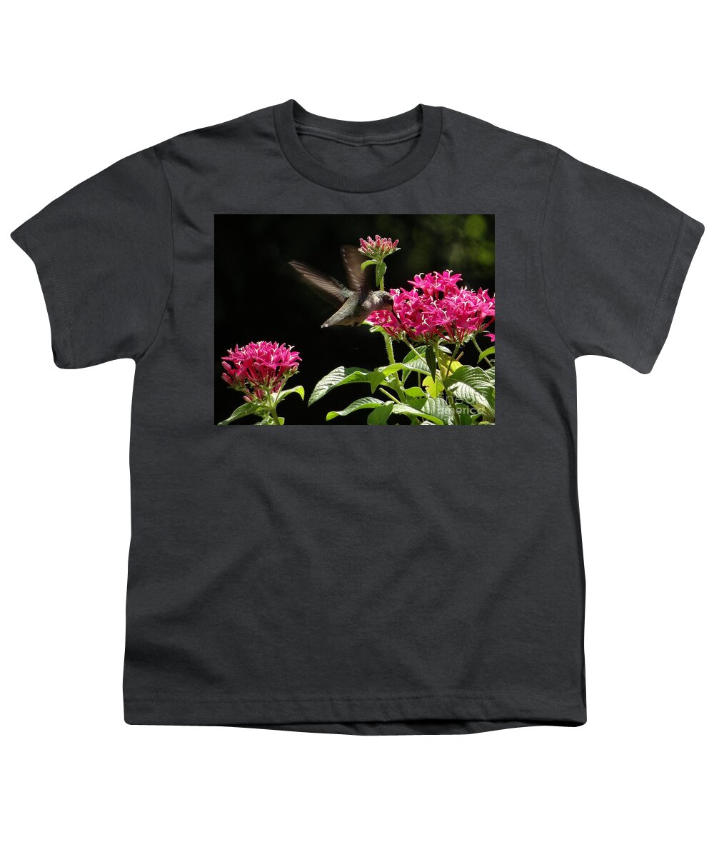 5 Star Youth T-Shirt featuring the photograph Hummers on Deck- 2-06 by Christopher Plummer