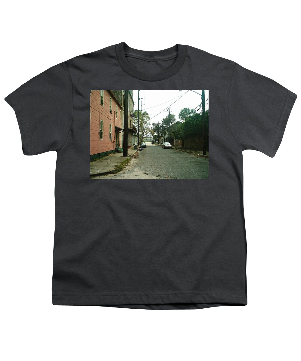 New Orleans Youth T-Shirt featuring the photograph Hurricane Katrina Series - 17 by Christopher Lotito