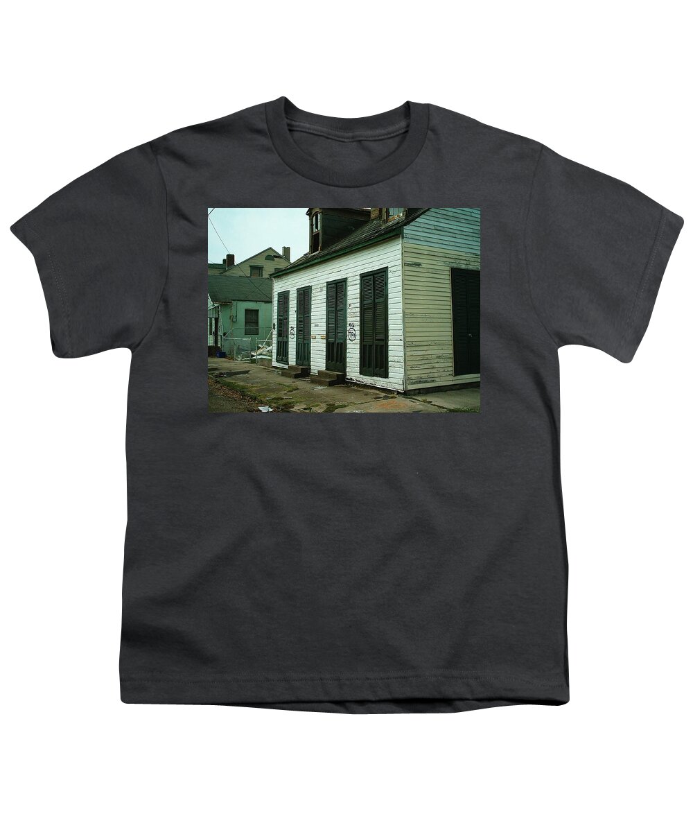 New Orleans Youth T-Shirt featuring the photograph Hurricane Katrina Series - 20 by Christopher Lotito
