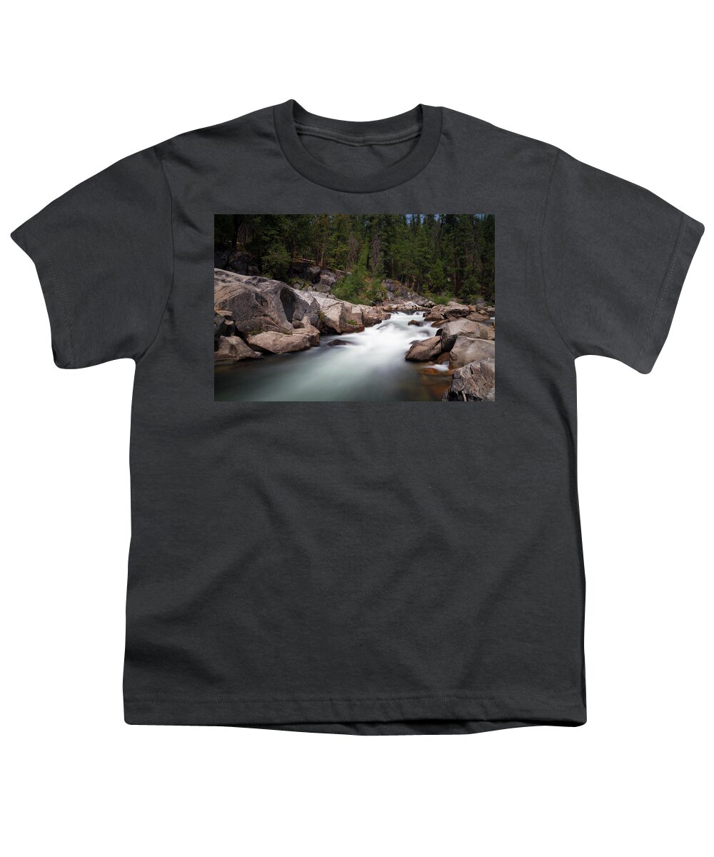 Stanislaus River Youth T-Shirt featuring the photograph If You Can Find It In Your Heart by Laurie Search