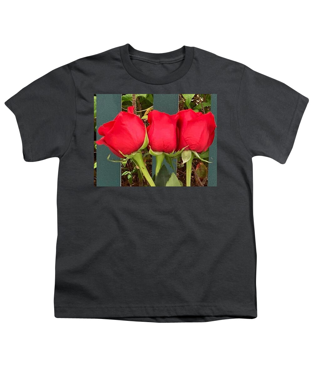 Red Youth T-Shirt featuring the photograph In Remembrance by Lee Darnell