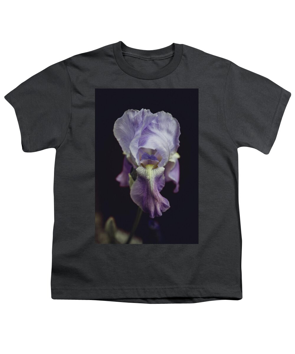 Iris Youth T-Shirt featuring the photograph Iris by Denise Kopko