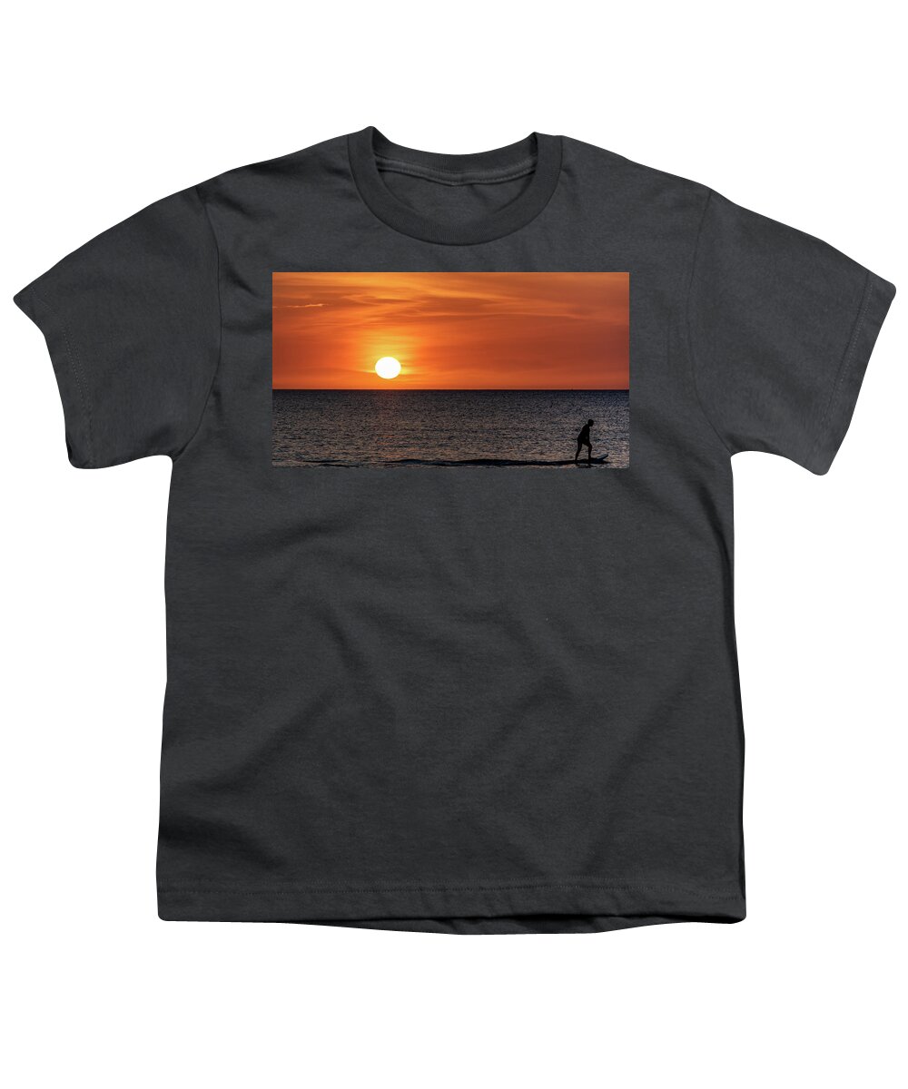 Sunset Youth T-Shirt featuring the photograph It's A Good Life by Pamela McDaniel