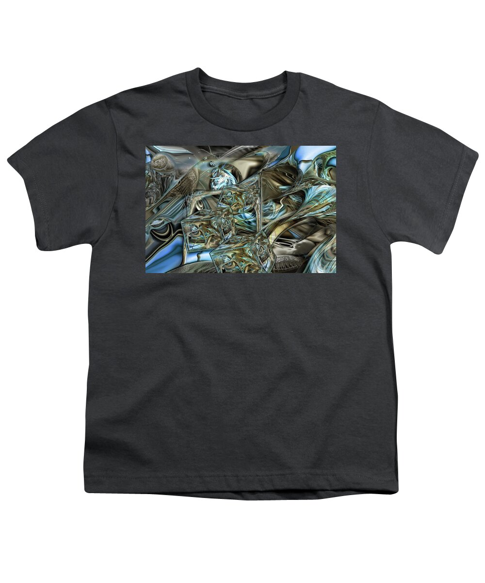 Mighty Sight Studio Youth T-Shirt featuring the digital art Jury of Peers by Steve Sperry