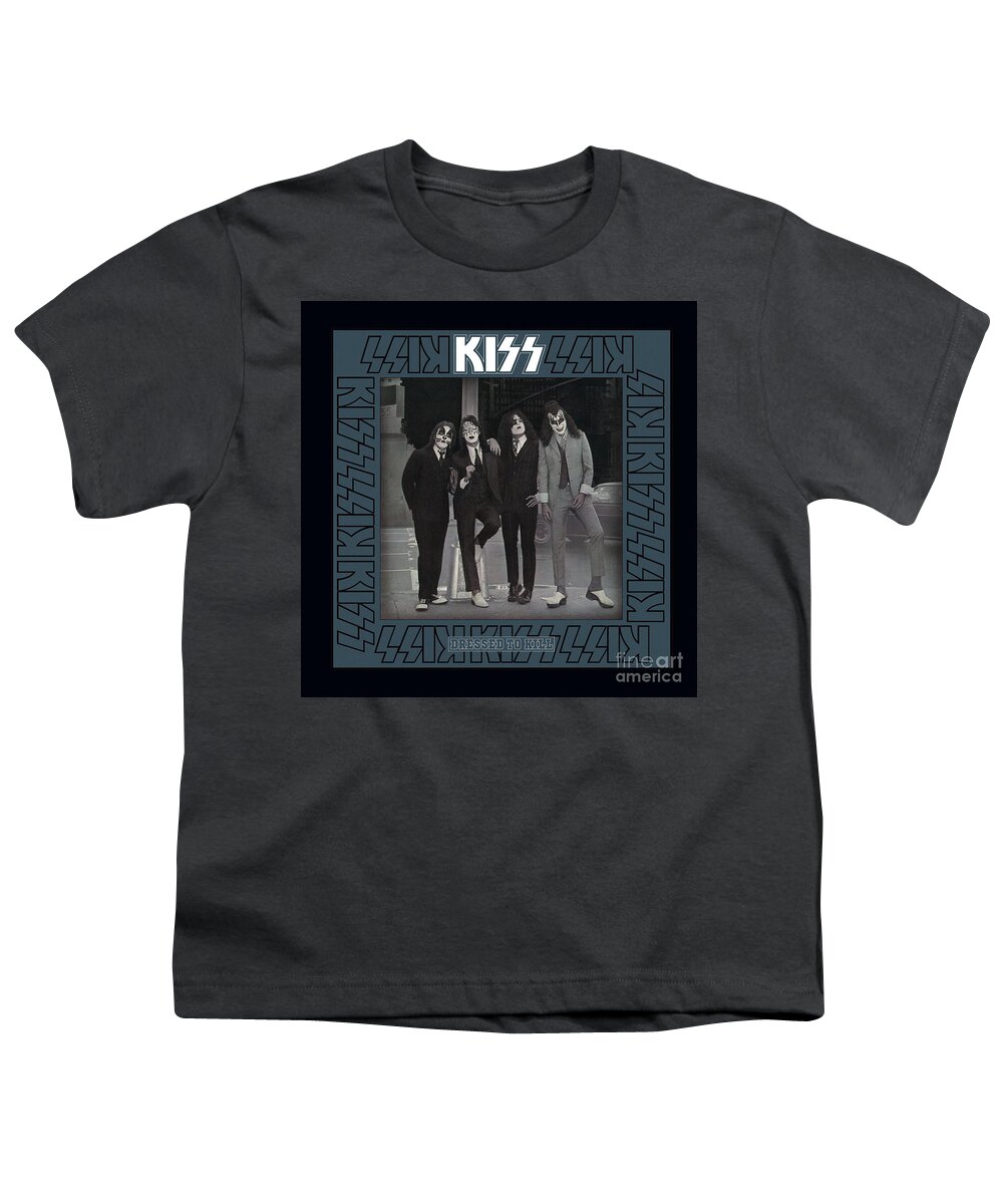 Kiss Youth T-Shirt featuring the photograph Kiss Band by Kiss