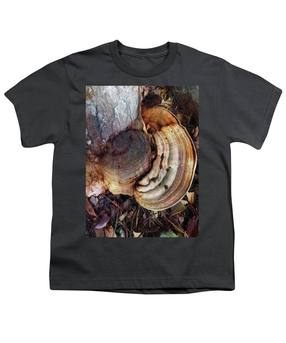 Photo Youth T-Shirt featuring the photograph Rings Of Fungi by Tim Nyberg