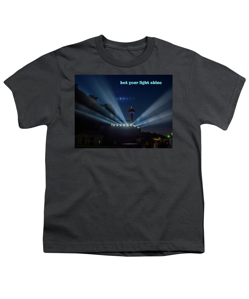 Light Youth T-Shirt featuring the photograph Let Your Light Shine by James C Richardson