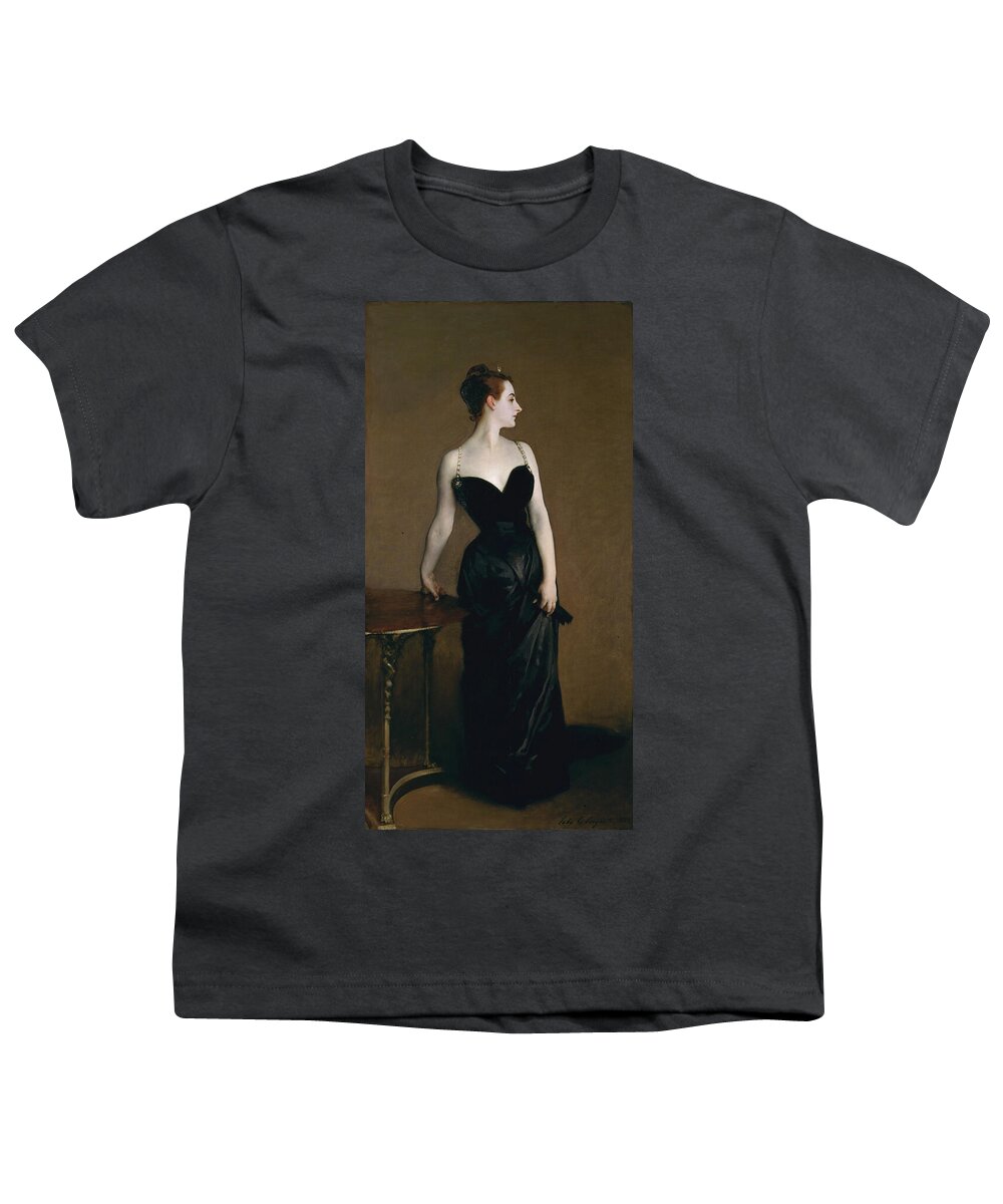 Sargent Youth T-Shirt featuring the painting Madame X - - 1884 by John Singer Sargent