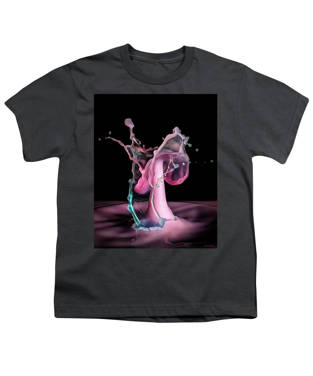 Water Drop Youth T-Shirt featuring the photograph May I Have This Dance by Michael McKenney