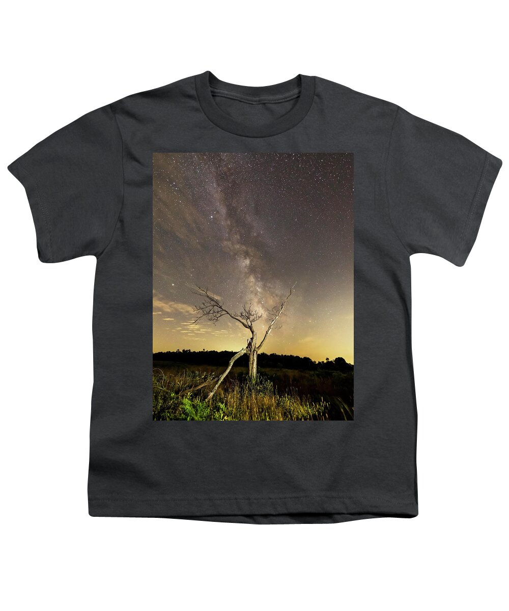 Milky Way Youth T-Shirt featuring the photograph Milky Way by Travis Rogers