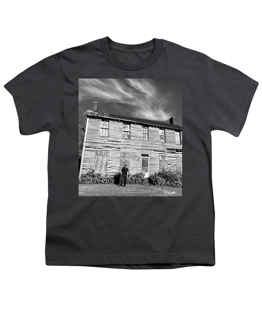 Minerva Memories Youth T-Shirt featuring the photograph Minerva Memories by Edward Smith
