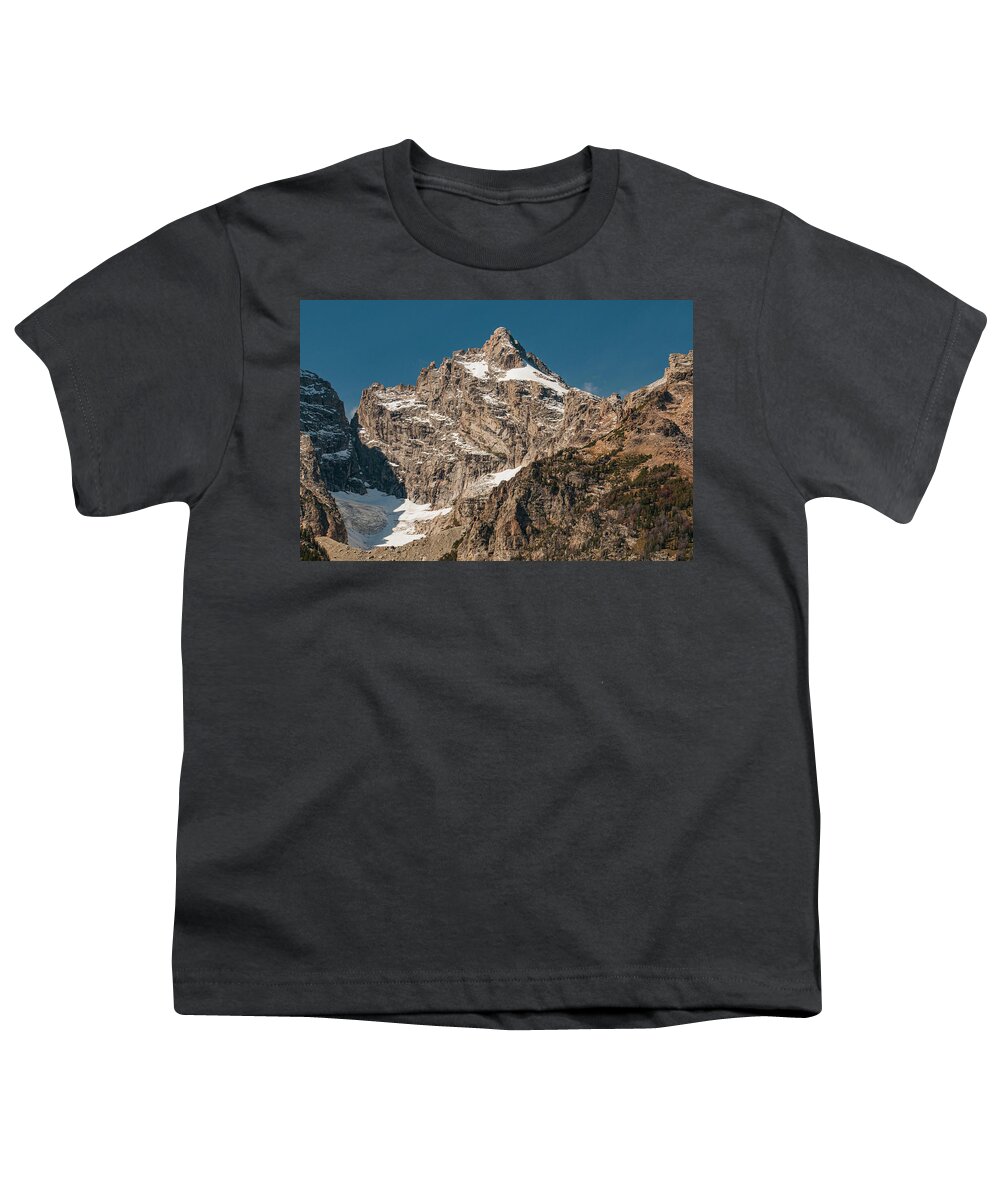 Grand Teton National Park Youth T-Shirt featuring the photograph Mountain Peaks by Melissa Southern