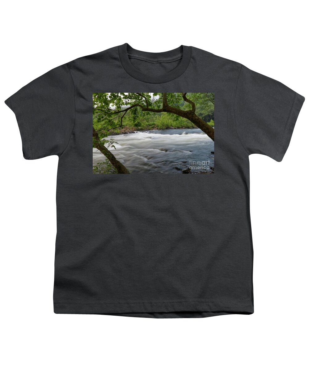 Nemo Rapids Youth T-Shirt featuring the photograph Nemo Rapids 12 by Phil Perkins
