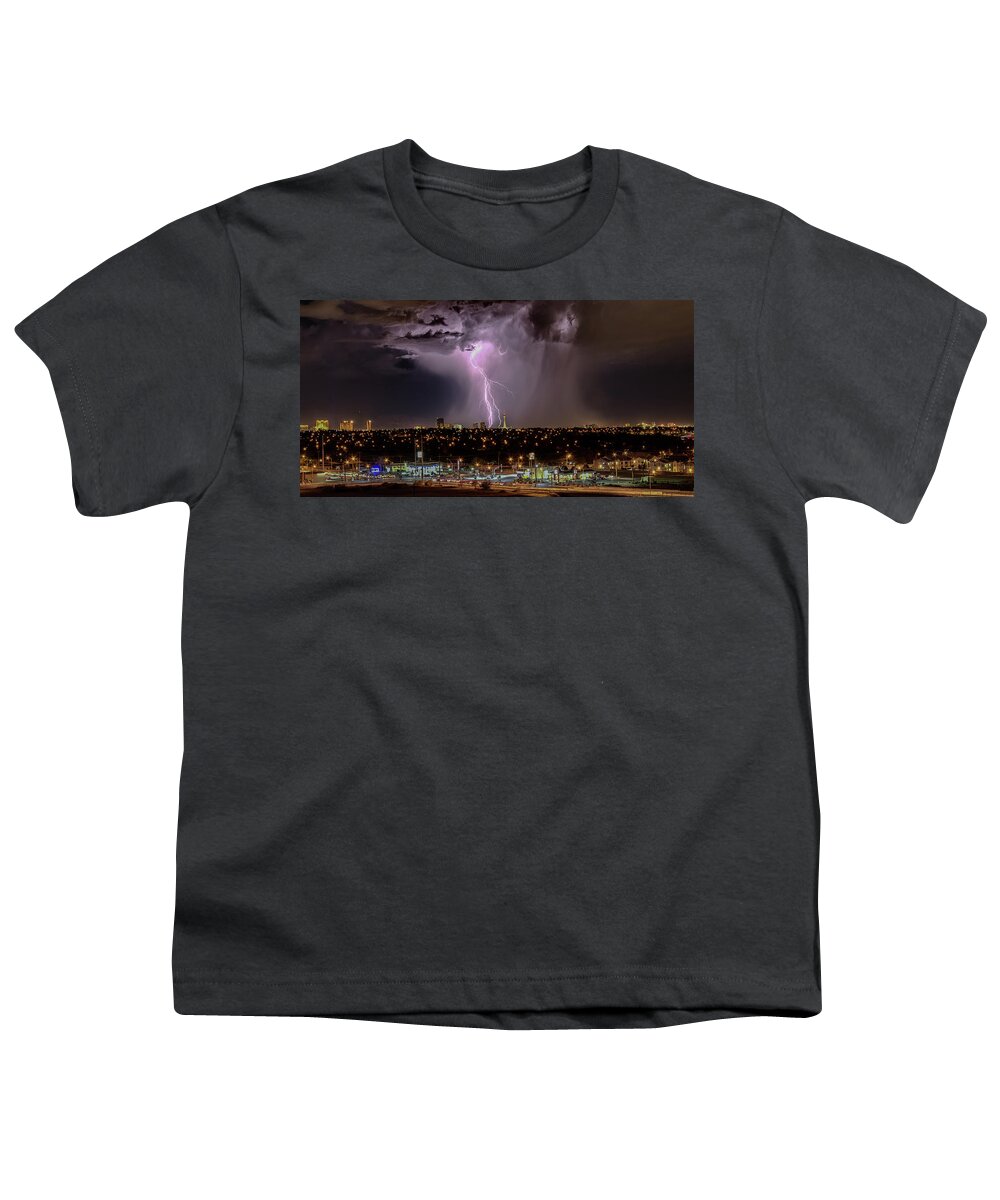  Youth T-Shirt featuring the photograph North American Monsoon Las Vegas by Michael W Rogers