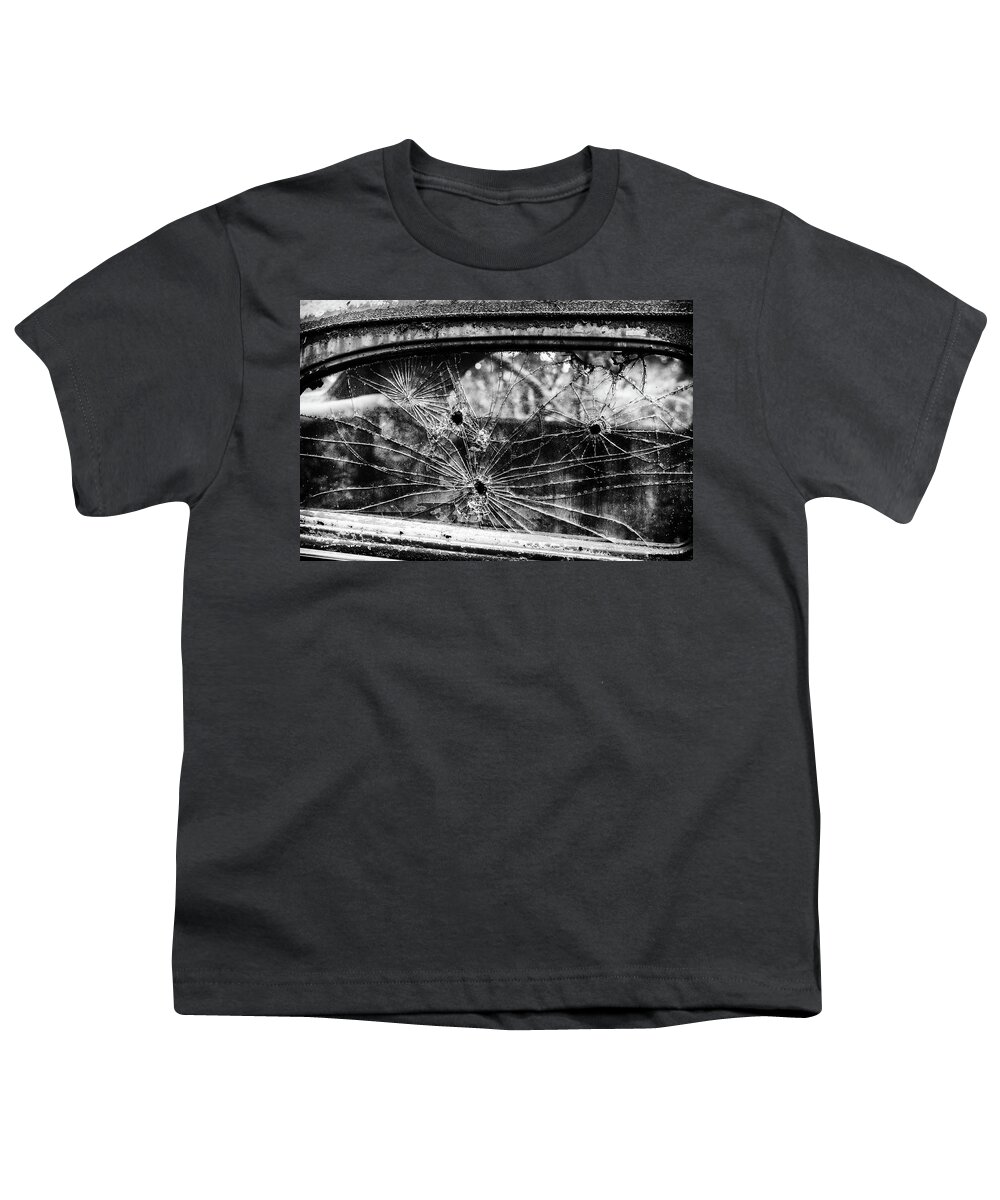 Flemings Youth T-Shirt featuring the photograph Not Bulletproof by Louis Dallara