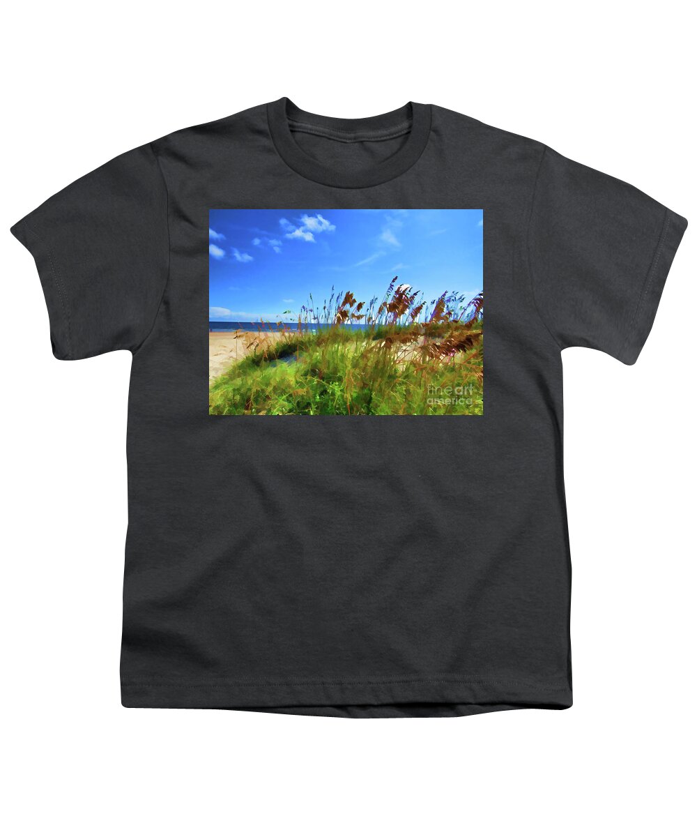 Dune Youth T-Shirt featuring the photograph Oats of the Sea by Roberta Byram