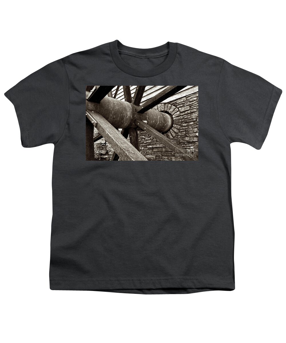 Norris Dam State Park Youth T-Shirt featuring the photograph On The Road 7 by Phil Perkins