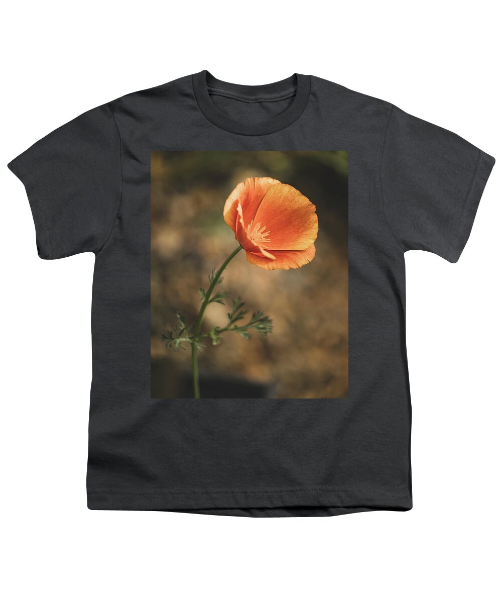 Flower Youth T-Shirt featuring the photograph Orange Flower by Rick Nelson
