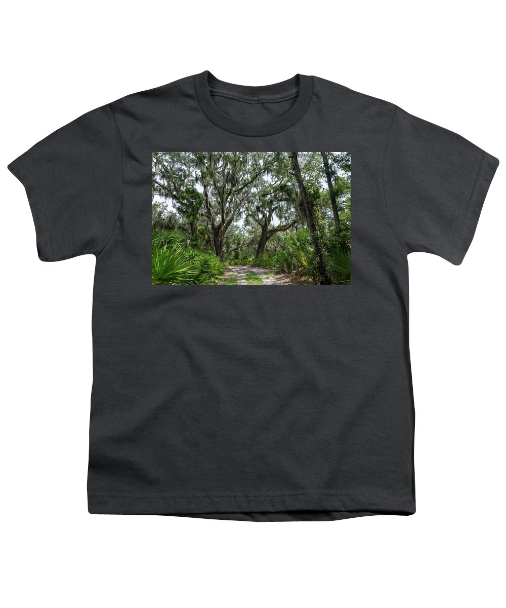 St Phillips Island Youth T-Shirt featuring the photograph Park Road Passage by Patricia Schaefer