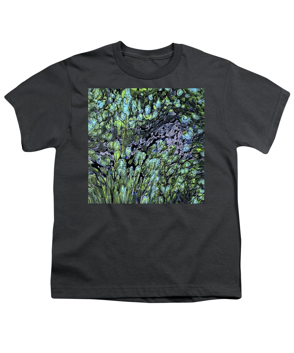 Pour Youth T-Shirt featuring the painting In Honor of Monet by Pour Your heART Out Artworks