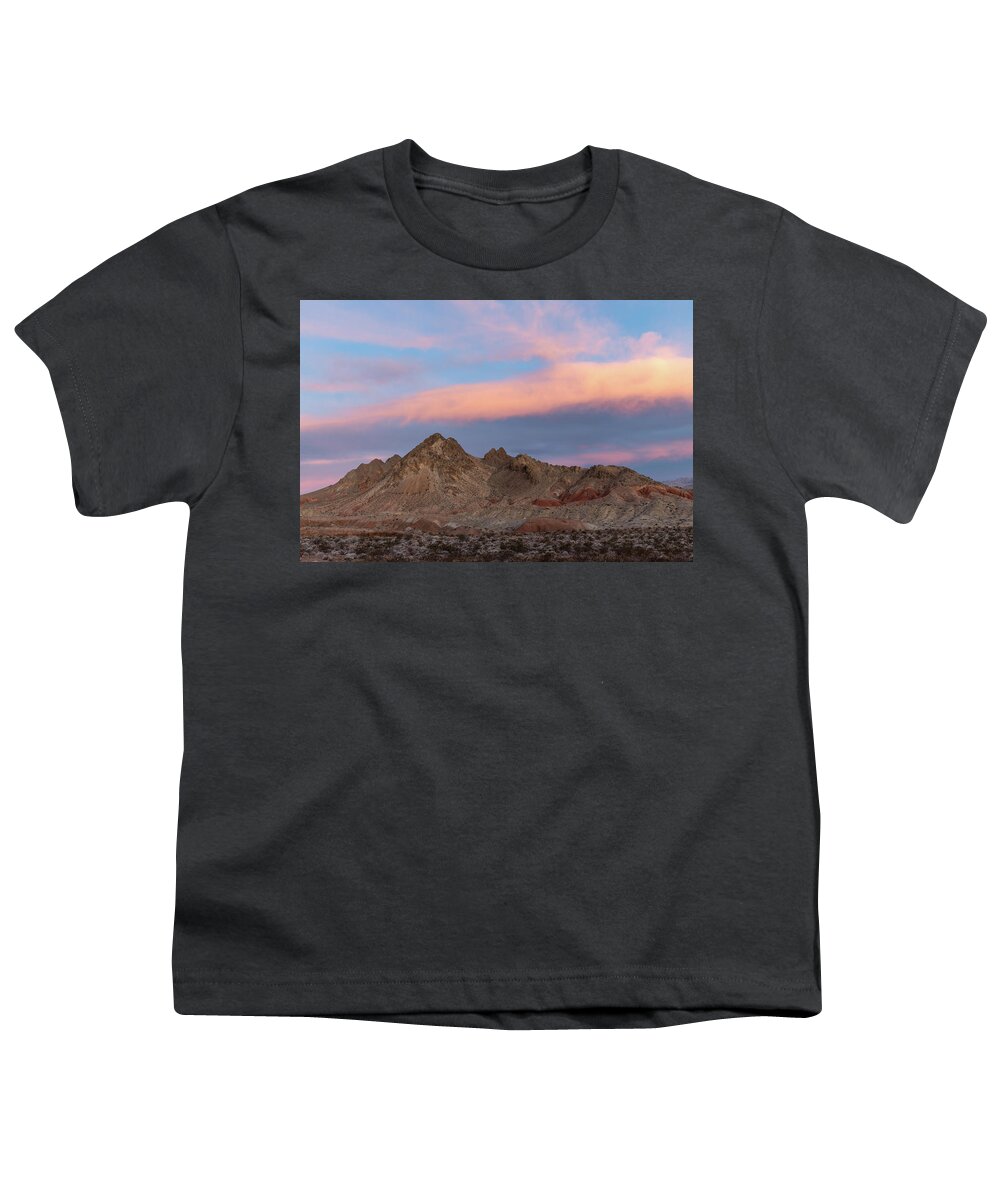 Nevada Youth T-Shirt featuring the photograph Pinto Valley Sunrise by James Marvin Phelps
