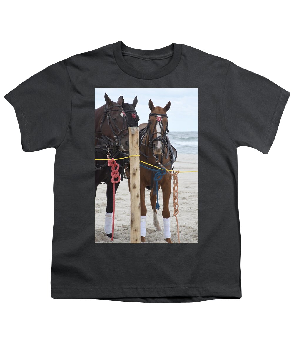 Polo Youth T-Shirt featuring the photograph Polo 40 by Joyce StJames