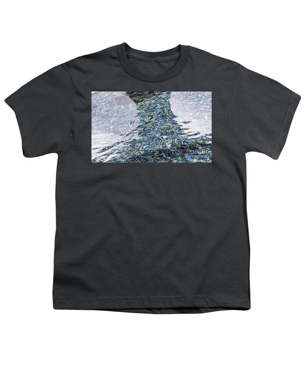 Boats Youth T-Shirt featuring the photograph Pool Side by Marilyn Cornwell