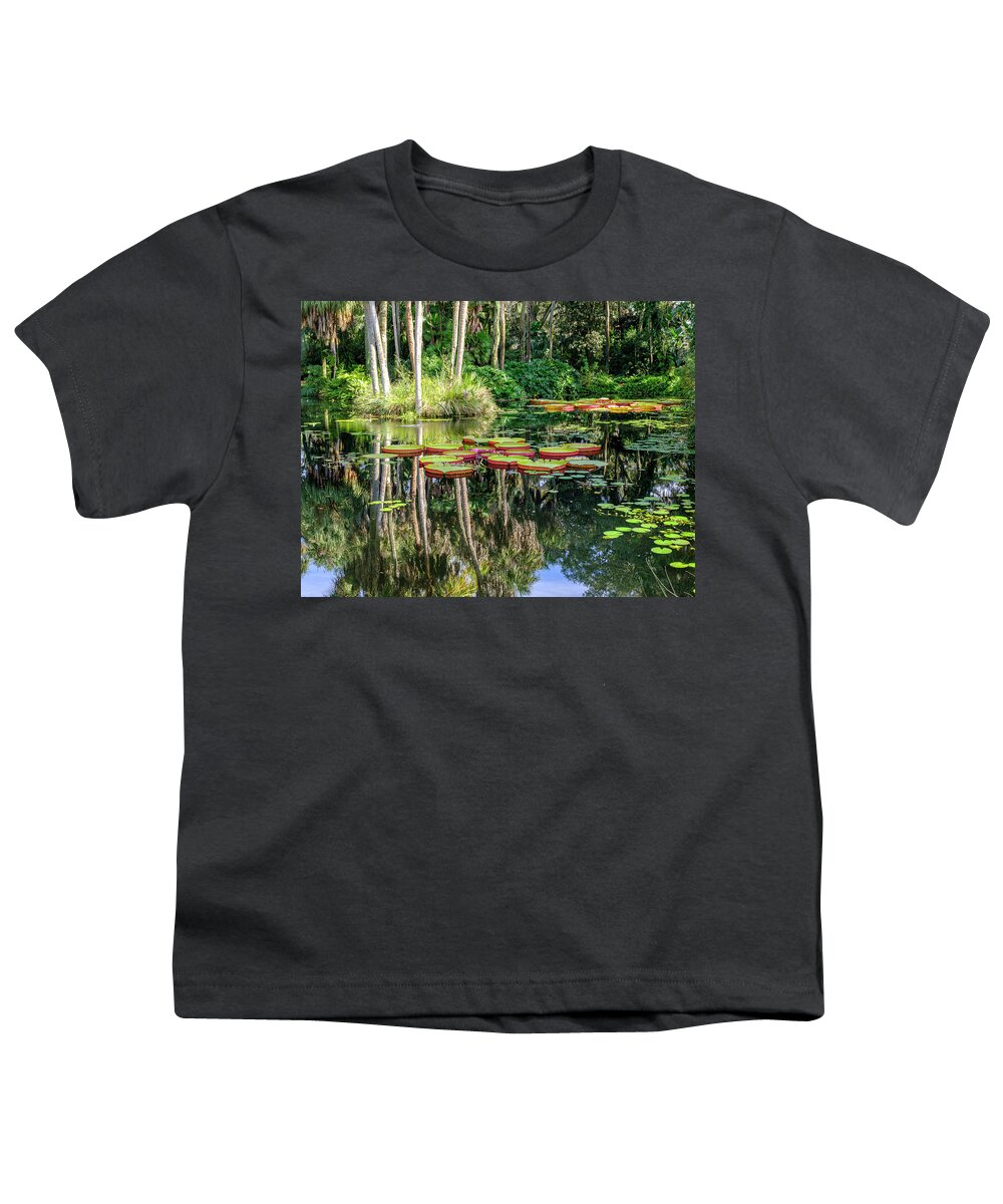 Garden Youth T-Shirt featuring the photograph Quiet Garden by Tony Locke