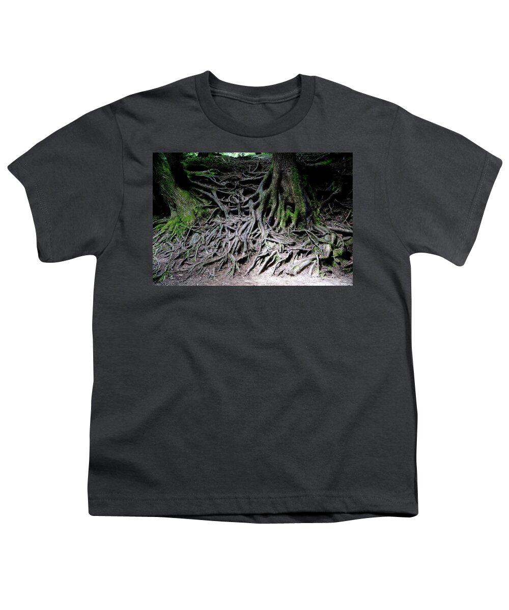 Roots Youth T-Shirt featuring the photograph Roots by Rich S