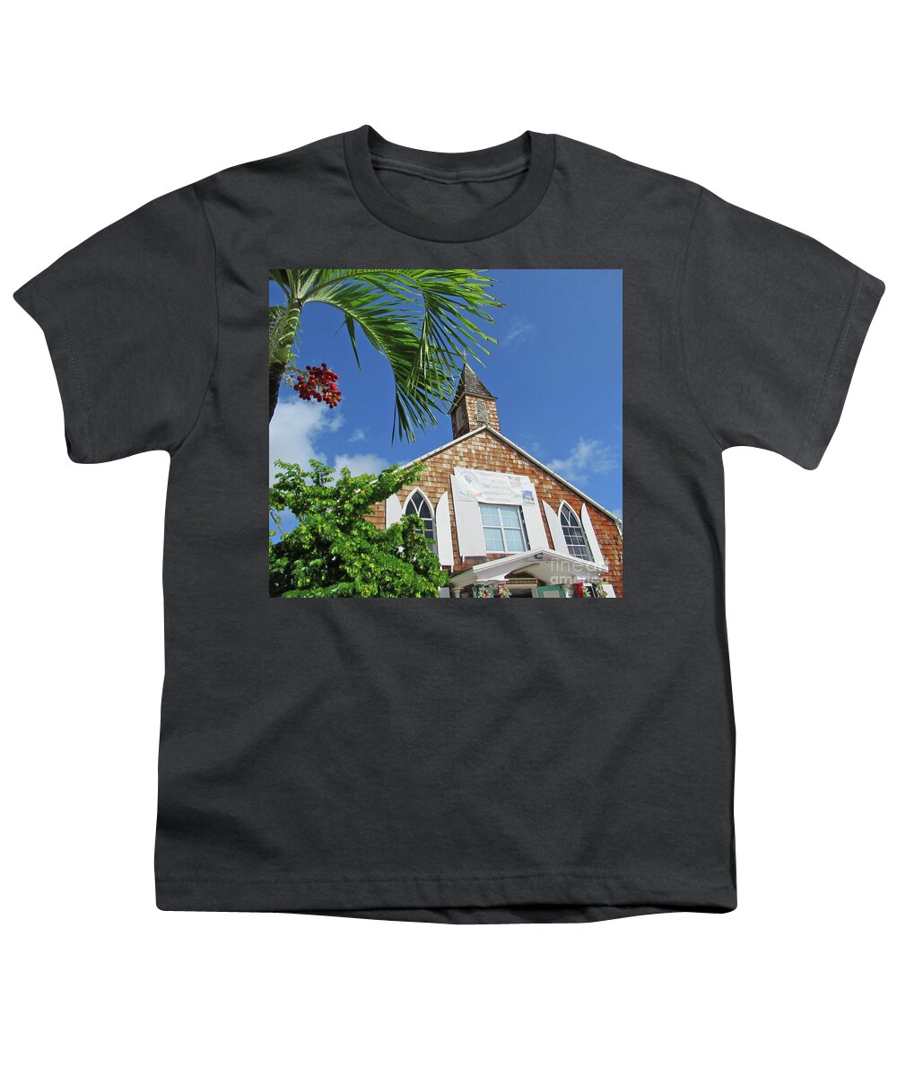 Saint Maarten Youth T-Shirt featuring the photograph Saint Maarten 5 by Randall Weidner