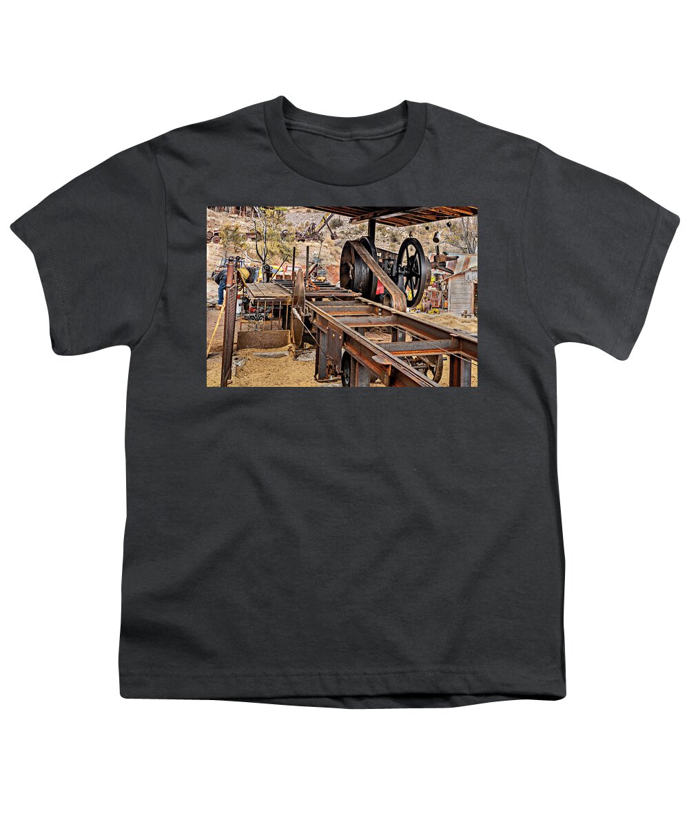  Youth T-Shirt featuring the photograph Saw Mill by Al Judge