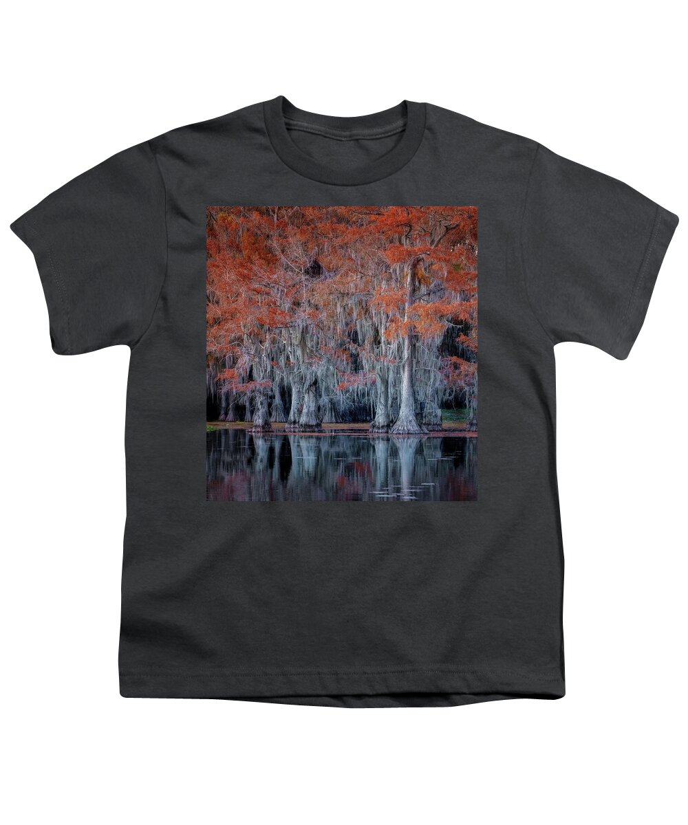 Caddo Youth T-Shirt featuring the photograph Silver and Orange by David Downs