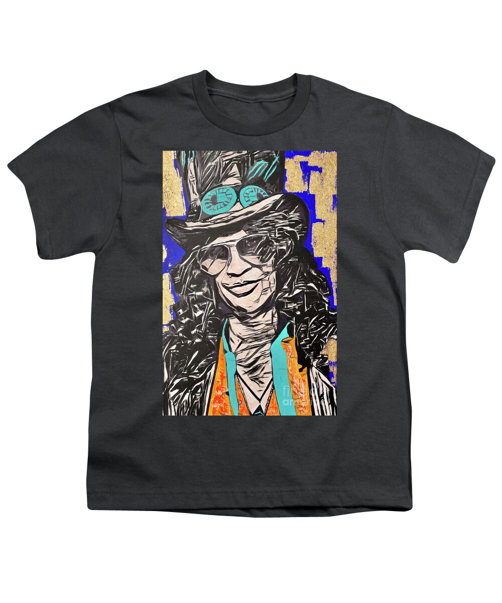 Slash Youth T-Shirt featuring the painting Slash by Jayime Jean