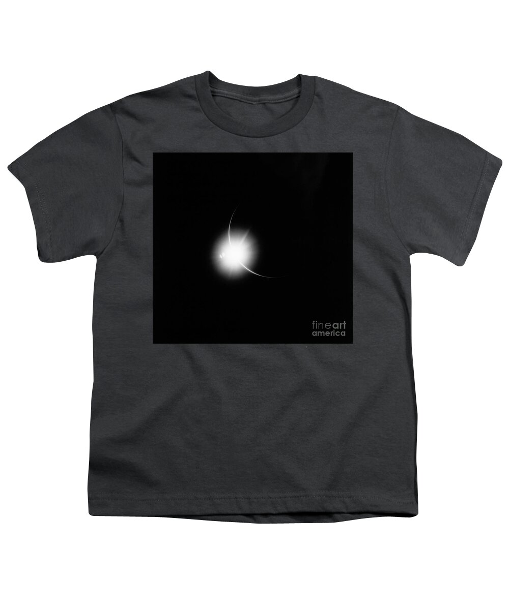 1969 Youth T-Shirt featuring the photograph Solar Eclipse, 1969 by Granger